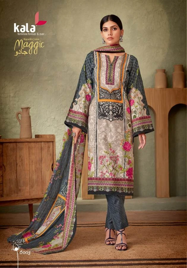Kala Magic Vol 21 Cotton Wholesale Pakistani Print Salwar Suit Catalog — Wholesale Salwar Suits, MPA wholesale from Surat — view 12